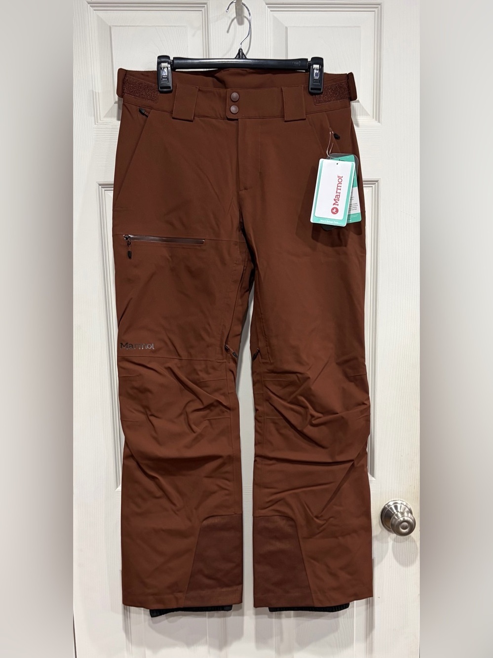 Marmot Women's Small Refuge PrimaLoft Ski Pants Waterproof Brown NWT Snowboard